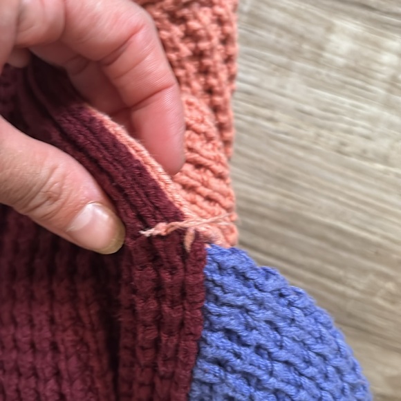 Free People Park City Colorblock Knit Turtleneck - Picture 7 of 9